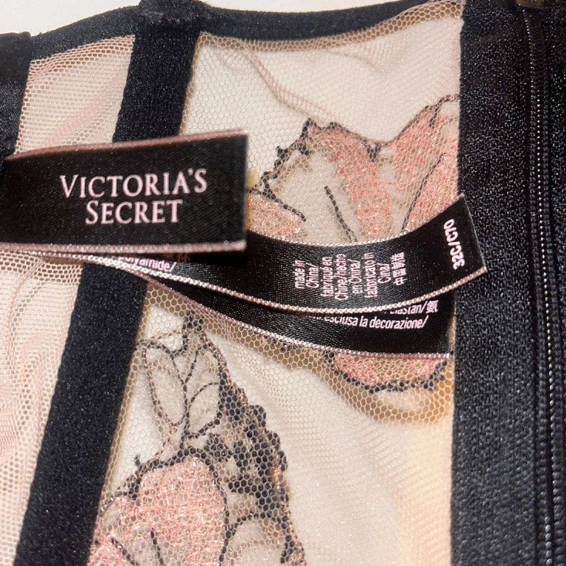 Broderad Victorias Secret-korsett - 91