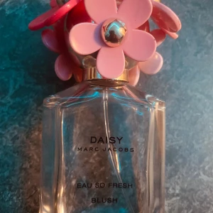 Marc jacobs parfym - Använd parfym av marc Jacobs den har hälften kvar och luktar frukt och blommar älskar den, köpt för 800kr ungefär för 1 år sedan.