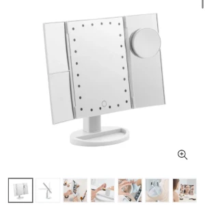 Sminkspegel - Säljer nu denna praktiska sminkspegel, med många bra funktioner. Oöppnad då jag inte fått någon användning av den💕skriv vid frågor eller fler bilder!