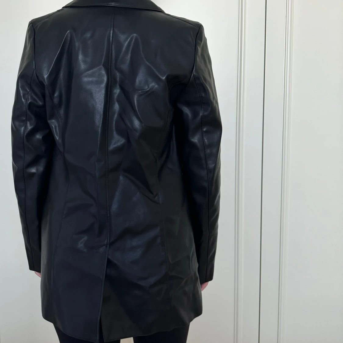 Weekday leather blazer  - 90