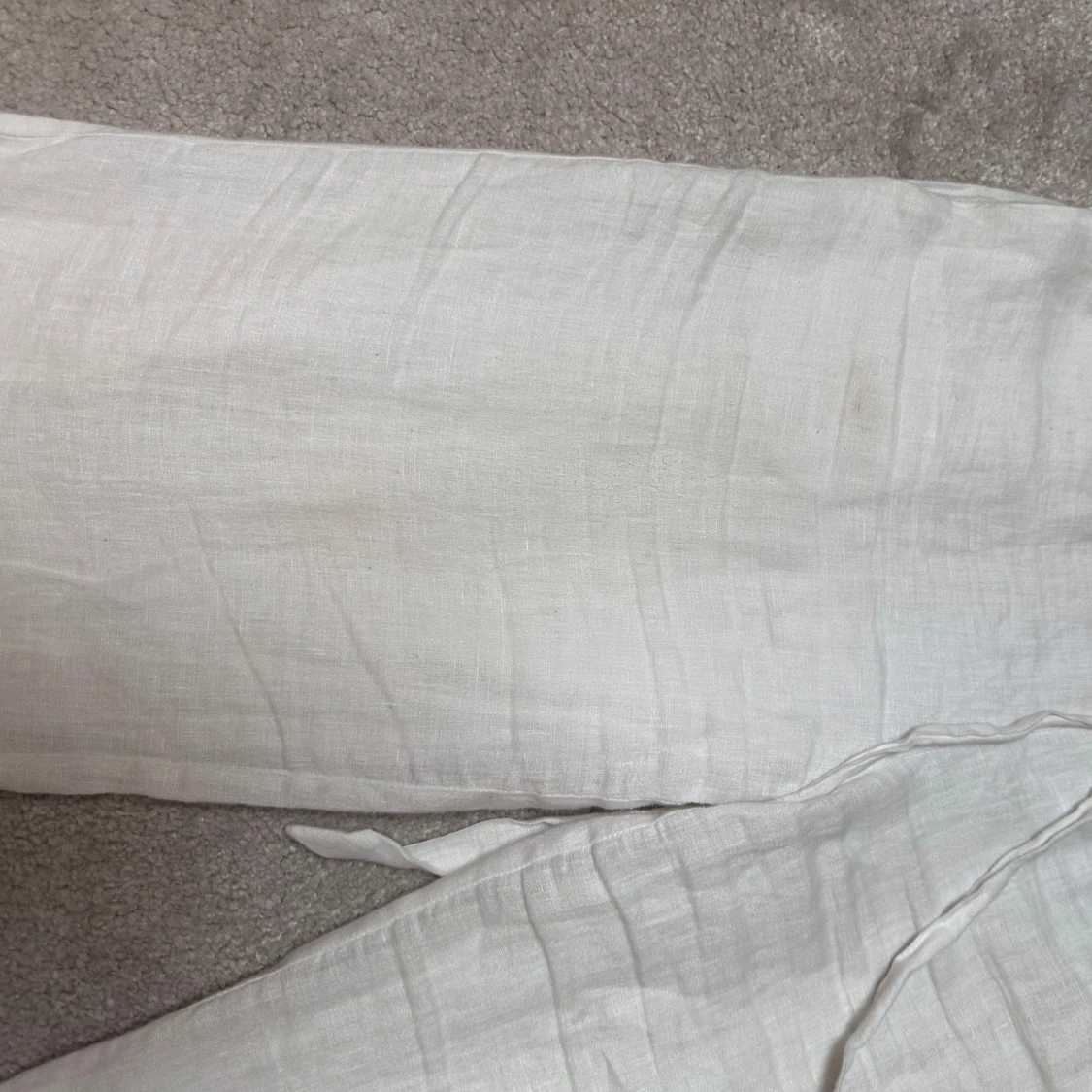 Lågmidjade linnebyxor  - 92