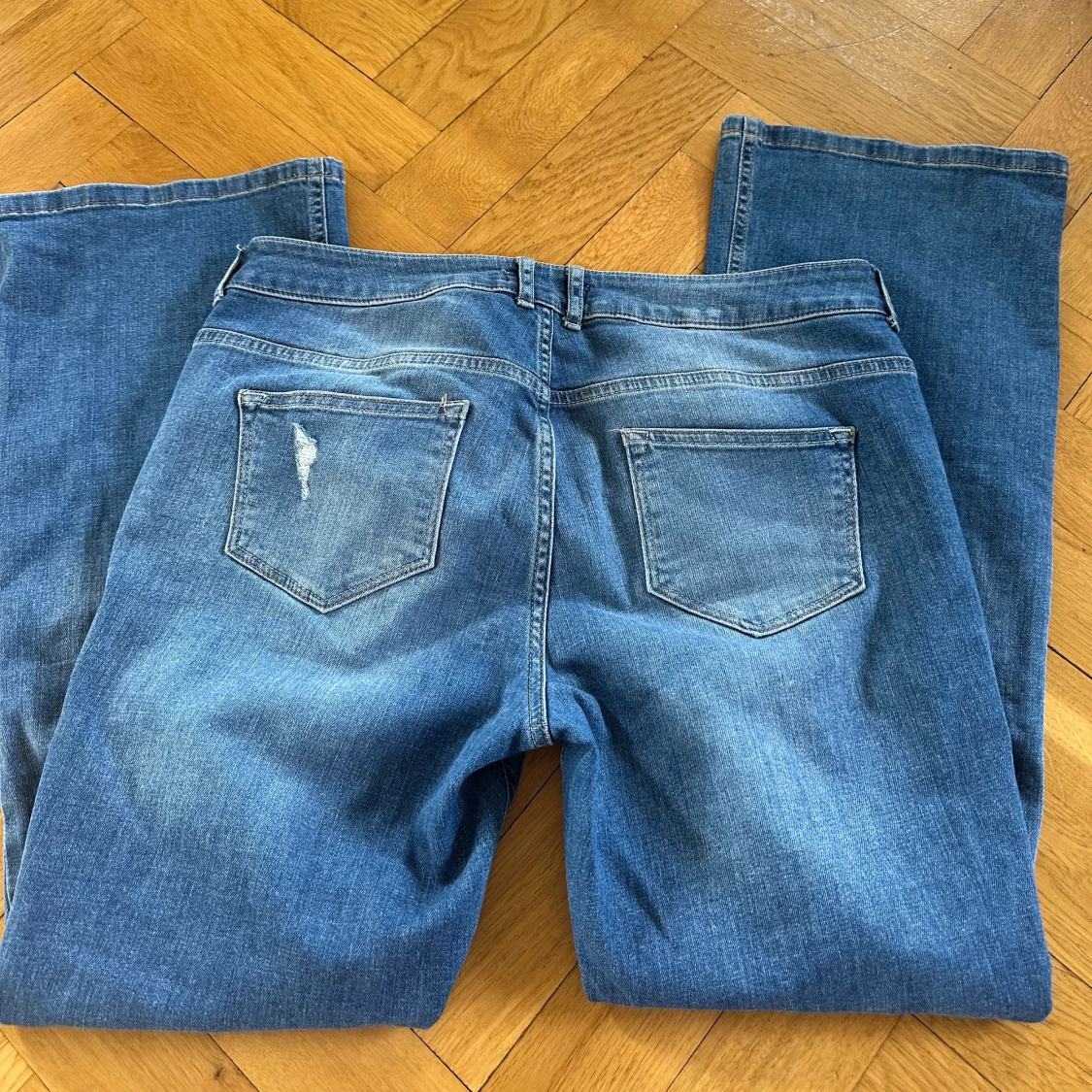 Lågmidjade bootcut jeans - 90