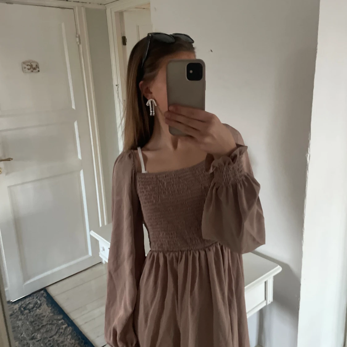 Brun klänning 