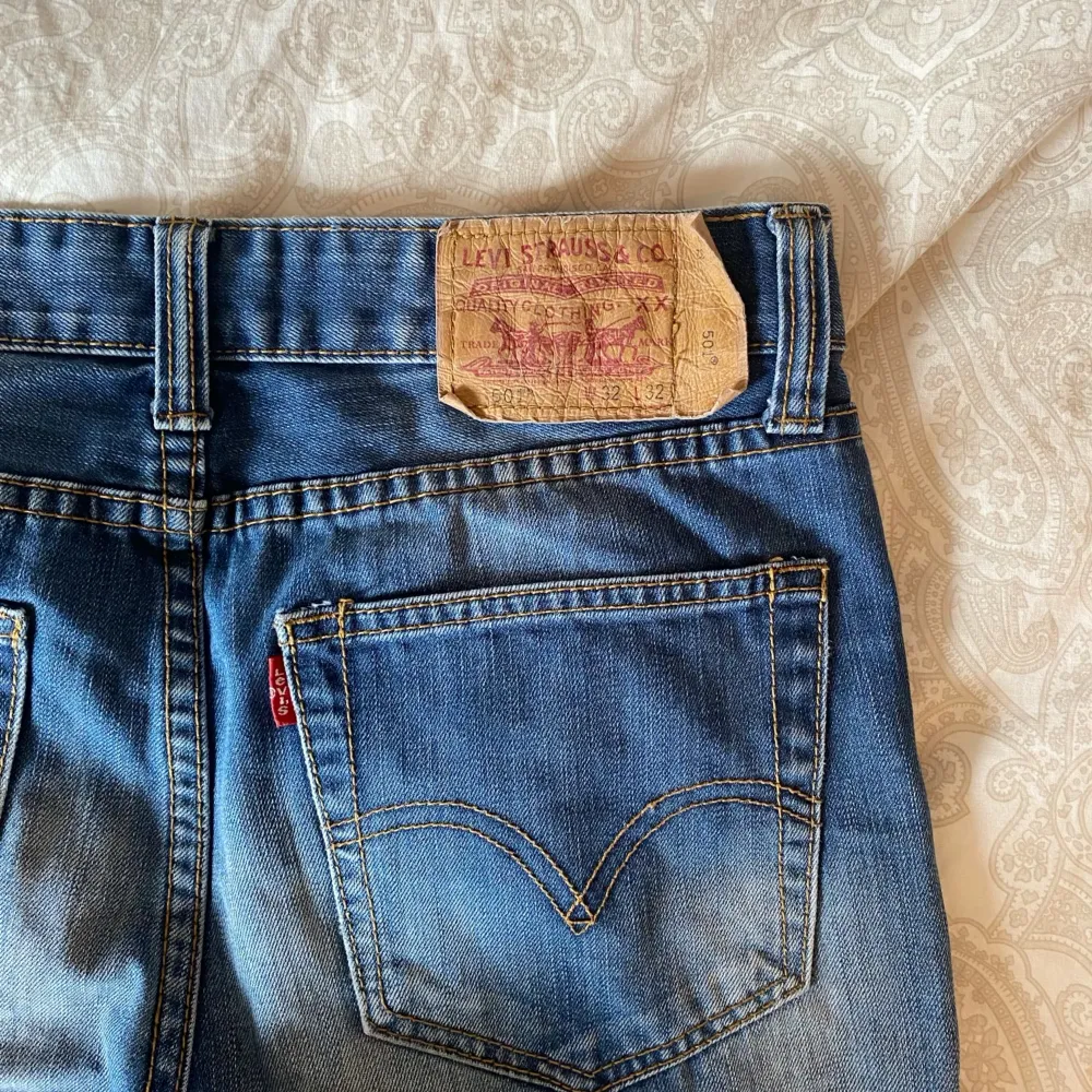 Vintage levis jeans, sitter som 29/32. Jeans & Byxor.