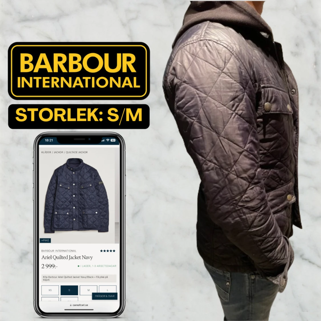 Barbour jacka  - 90