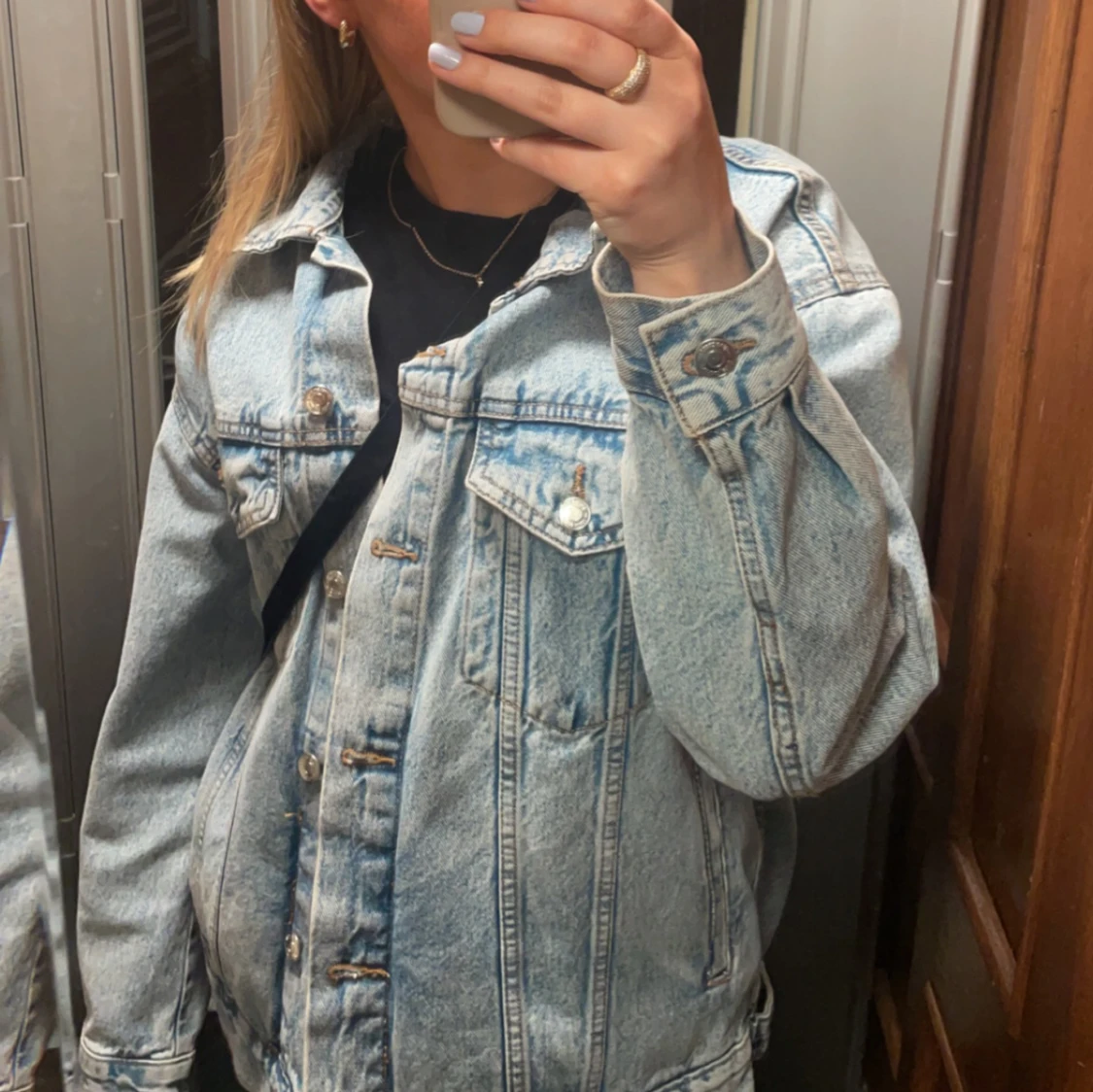 jeansjacka gina!!