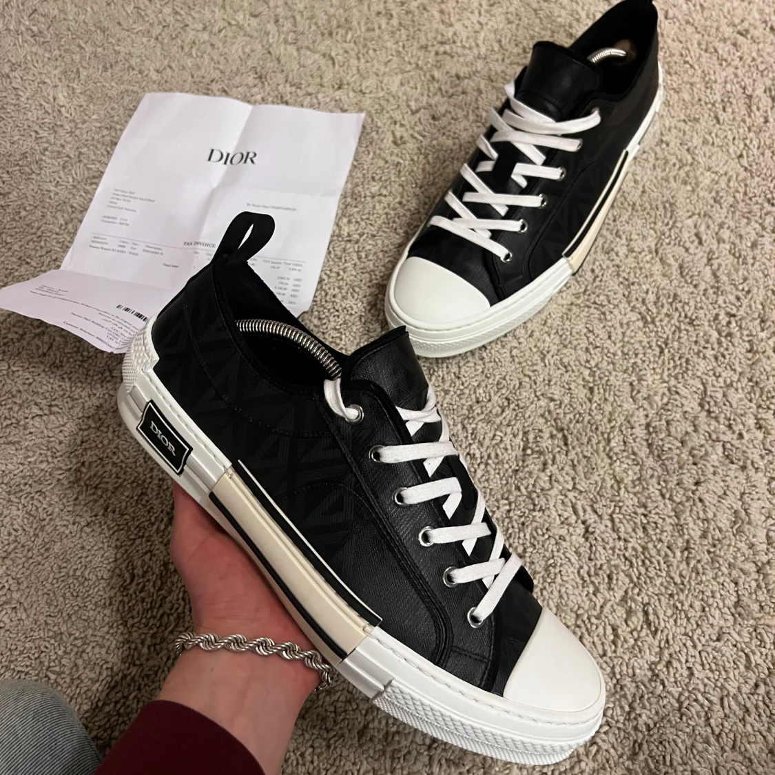 Dior B23 CD Diamond skor