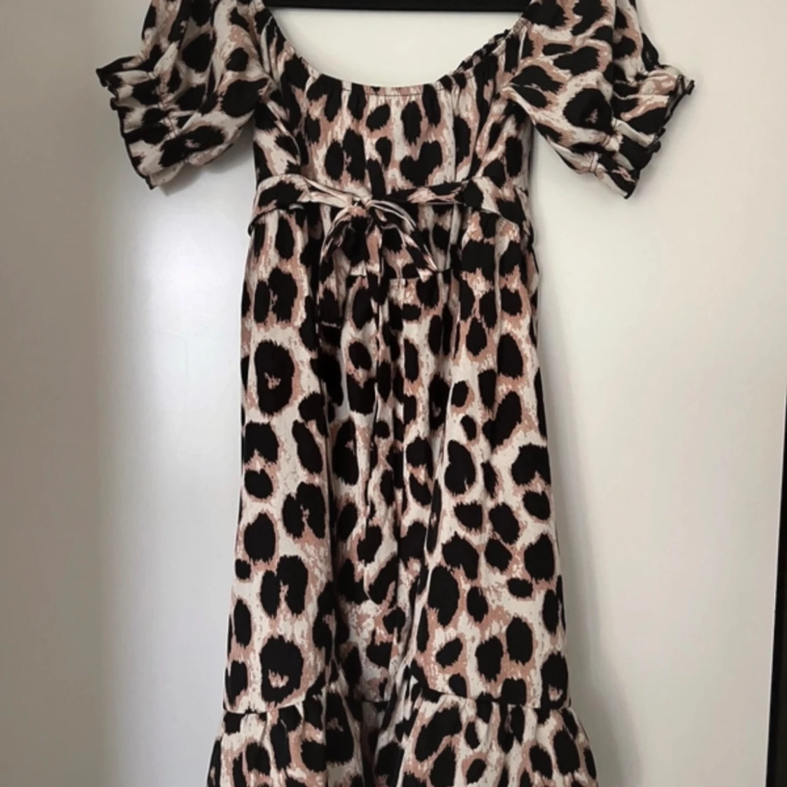 Leopard klänning  - 91