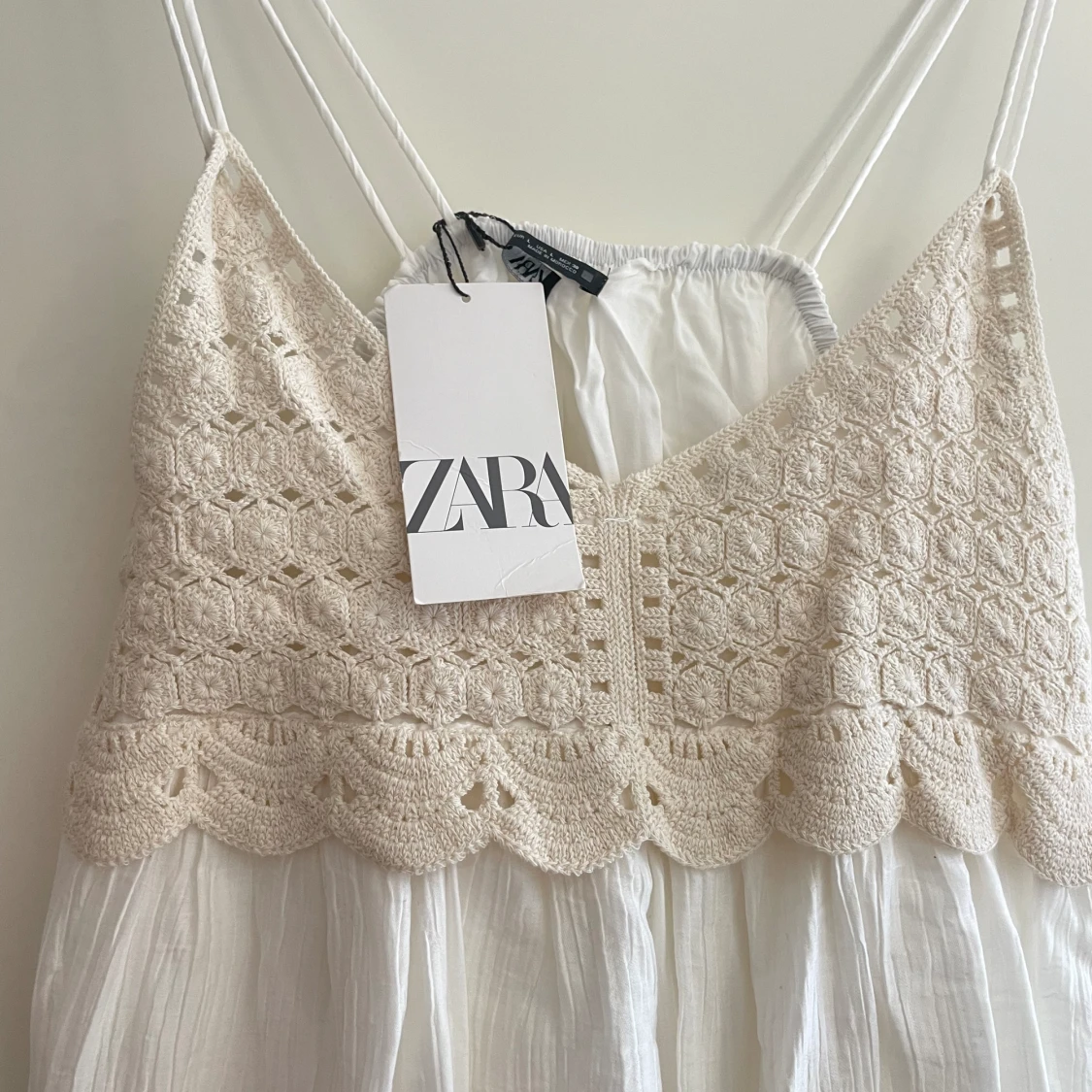 Vit klänning ZARA - 91