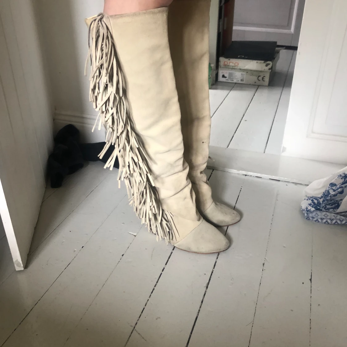 Mocka och läderboots - 90