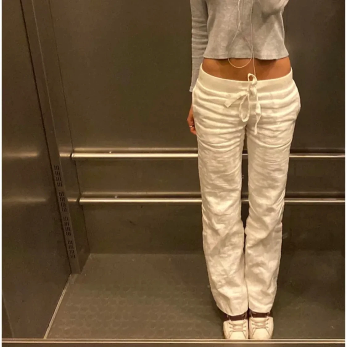 intressekoll på mina Alobha label linne byxor - 91