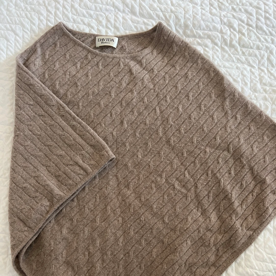 Davida Poncho Cashmere  - 91