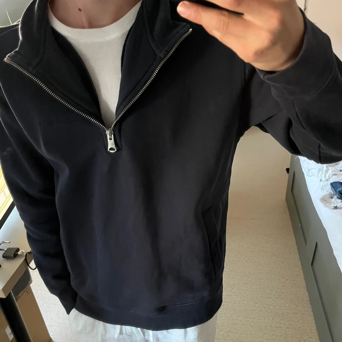 Halfzip tröja  - 90