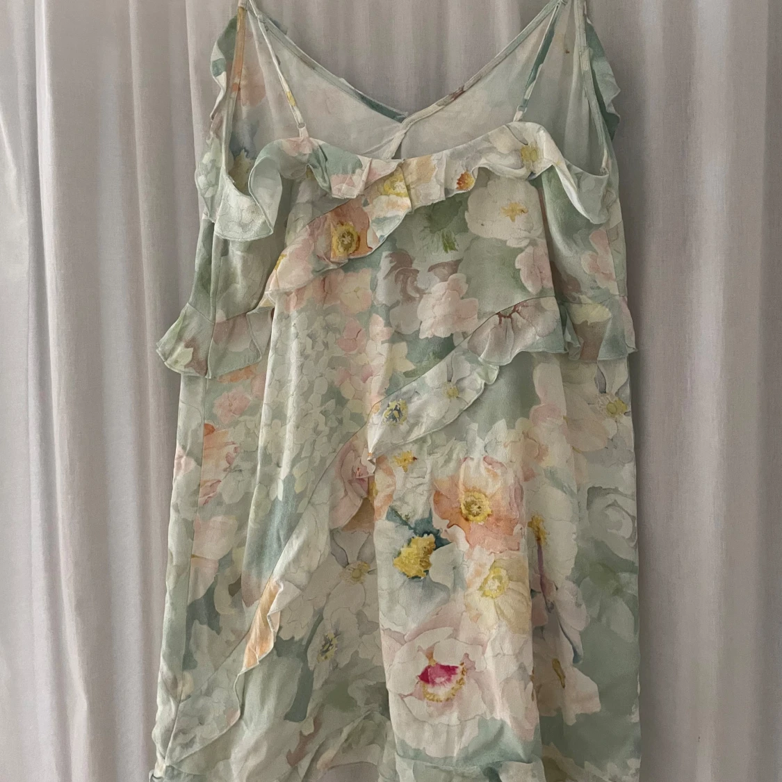 Blommig klänning - 90