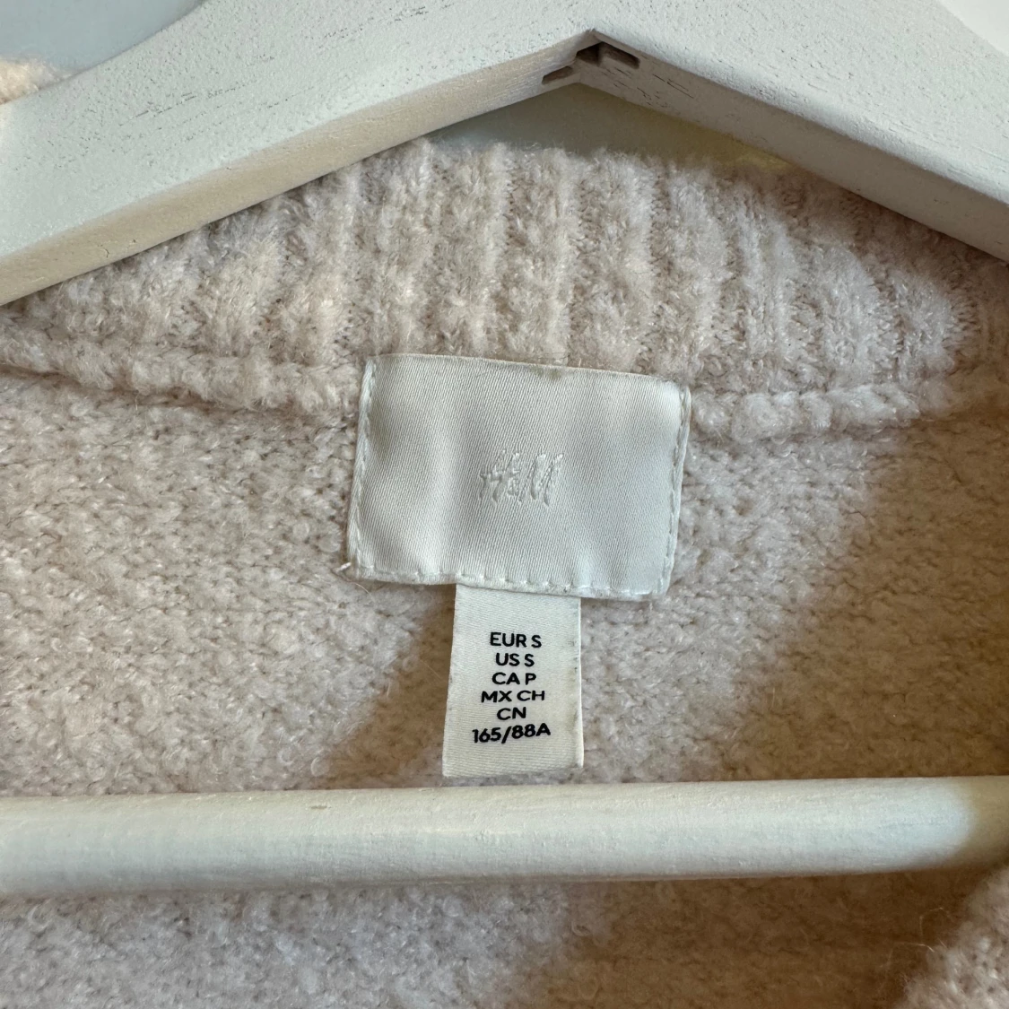 Ljusrosa stickad tröja  - 91