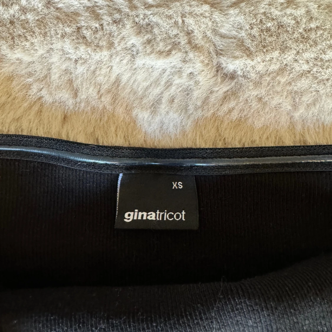 Svart bandeau klänning  - 90