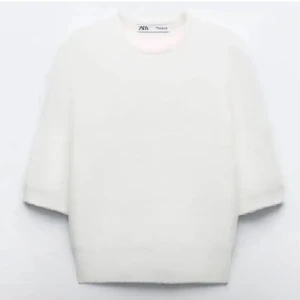 Zara tröja - Stickad trekvartsärmad teöja från zara i storlek s. 