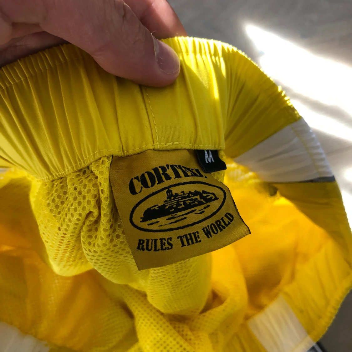 Corteiz Spring Shorts Yellow - 91