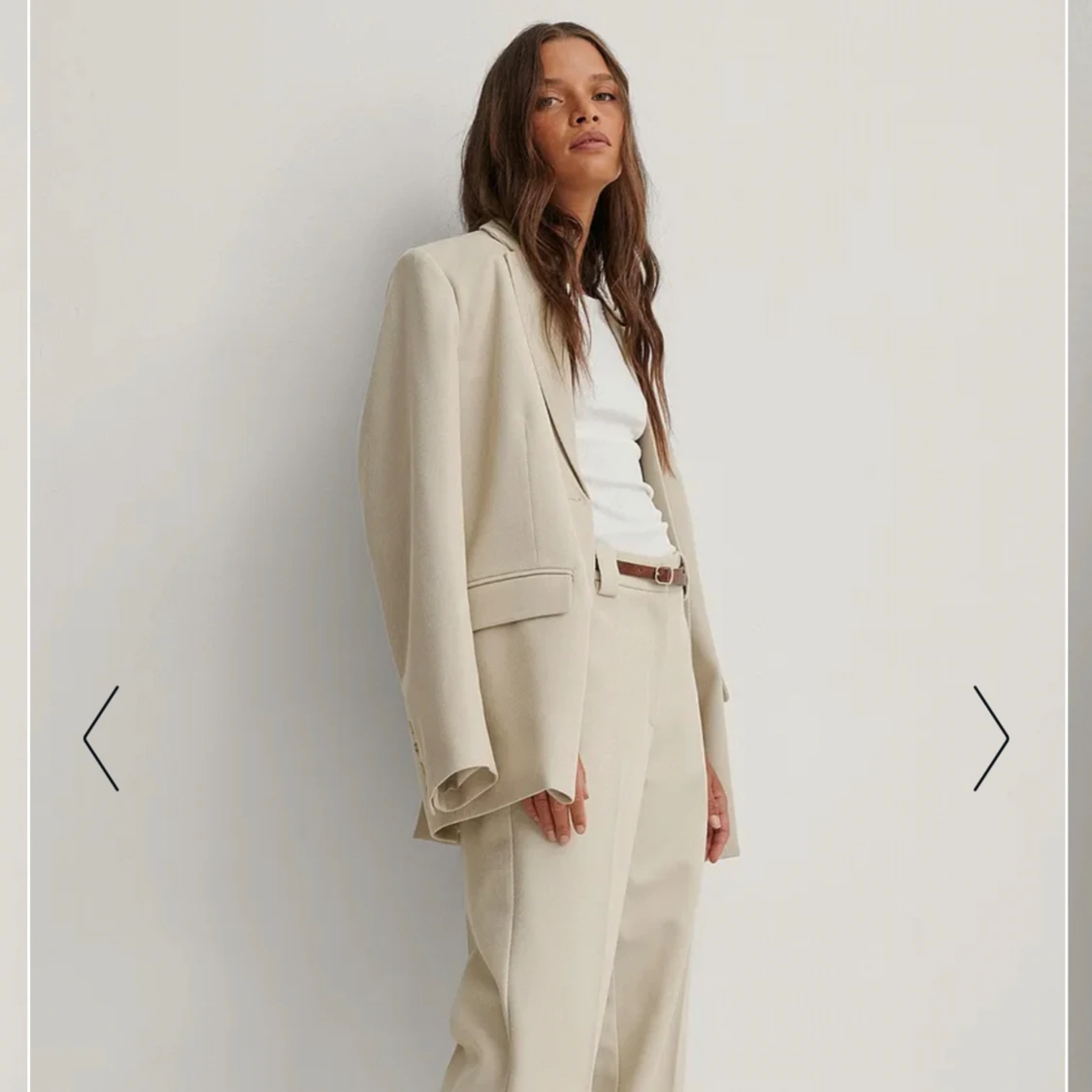 Beige kavaj nyskick - 91