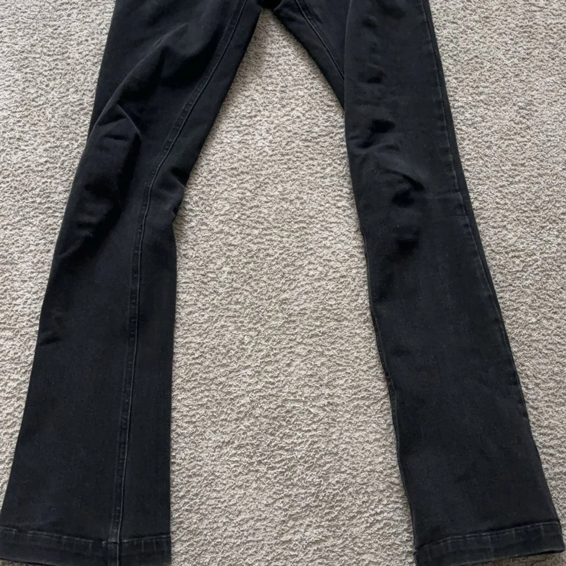 Svarta lågmidjade jeans - 92