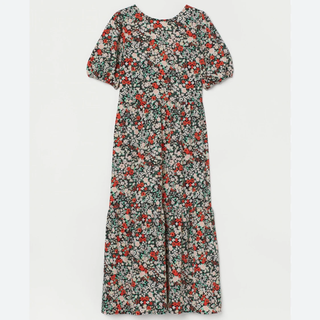 Blommig klänning - 91