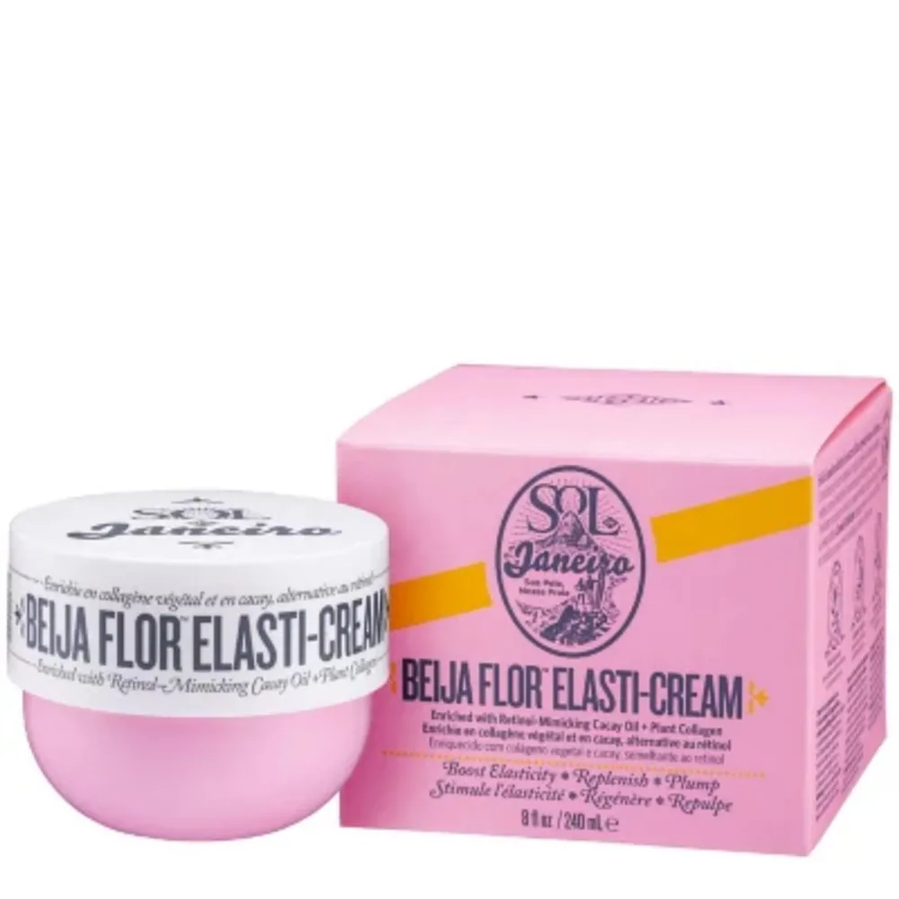 Säljer en knappt använd body lotion från Sol de Janeiro i doften Beija Flor Elasti-Cream. . Övrigt.
