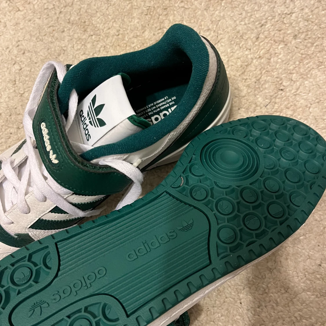 Men's adidas Forum Low Collegiate Green - 91