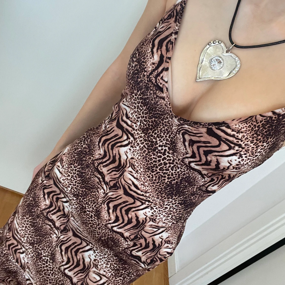 leopard klänning 🐆🐆🐆🐆🐆 - 90