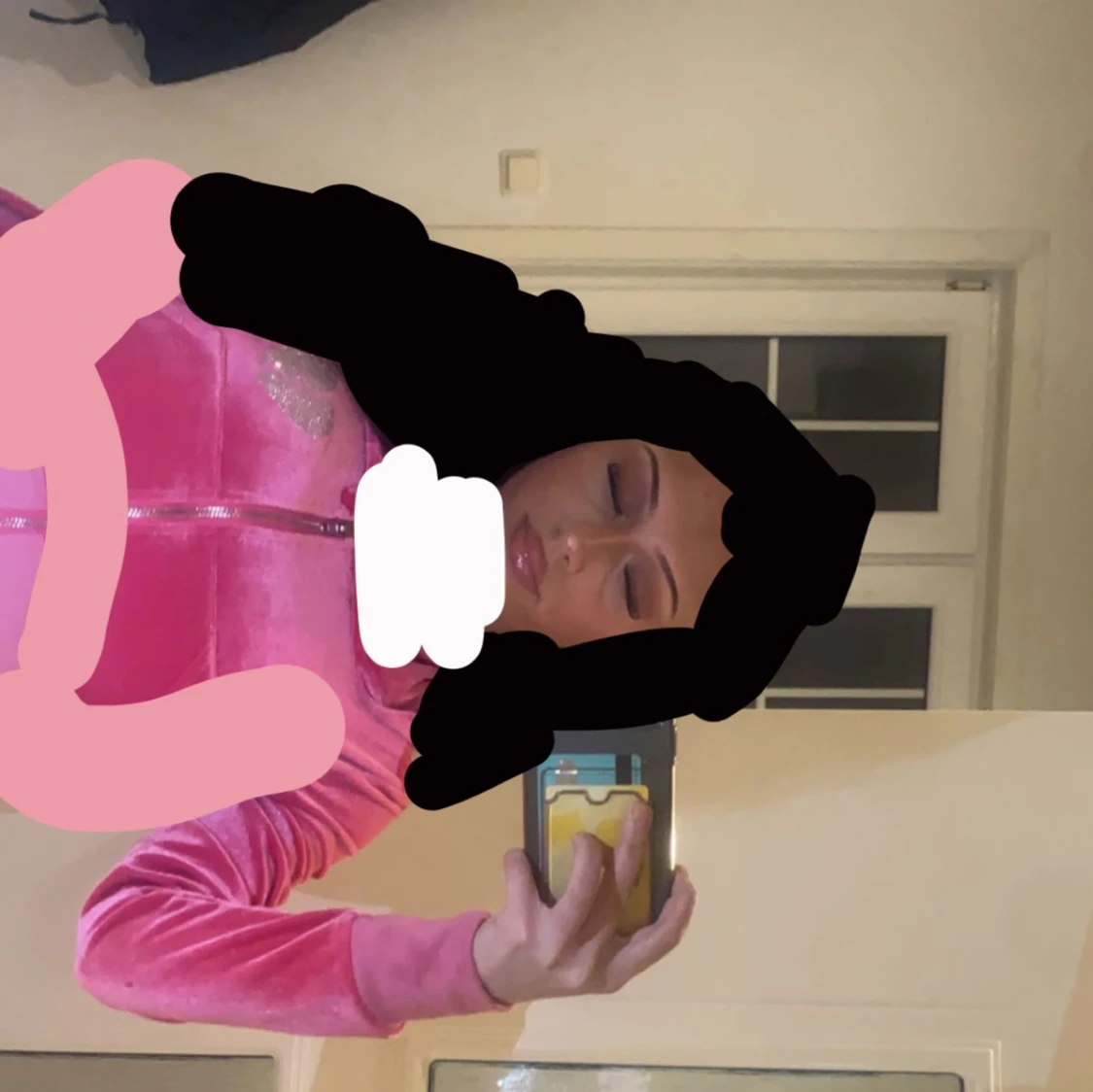 Gulligt rosa sett - 91