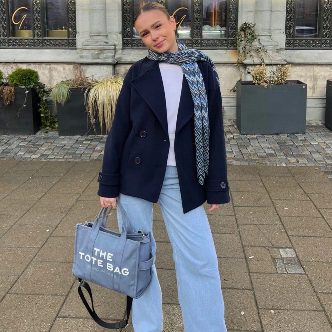 GINALLI COAT - NAVY ORIGINAL