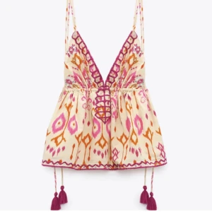 Sommartopp - Asss snygg sommrigt linne från zara🤩🤩helt oanvänd 