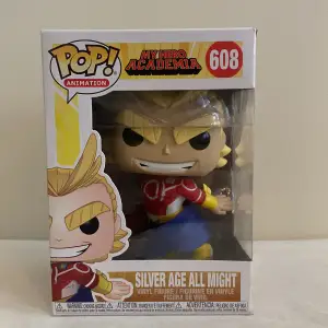 Silver Age All Might Anime POP Animation Figur, nyskick💕 