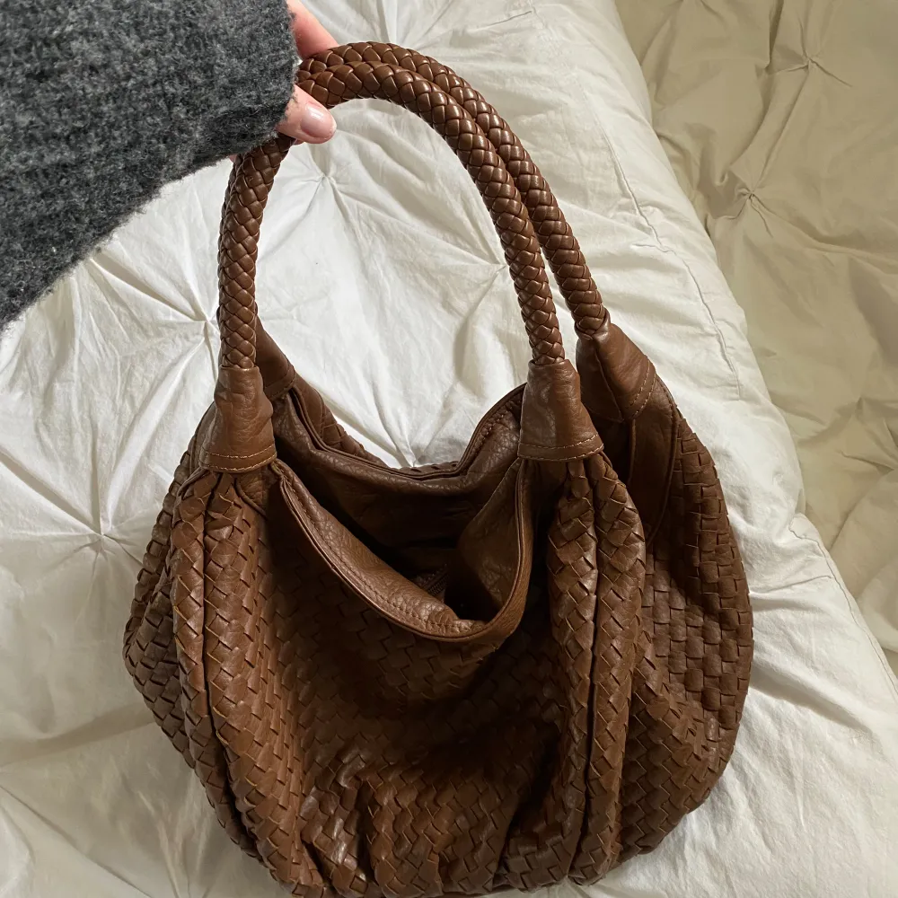 Vintage brun väska . Väskor.