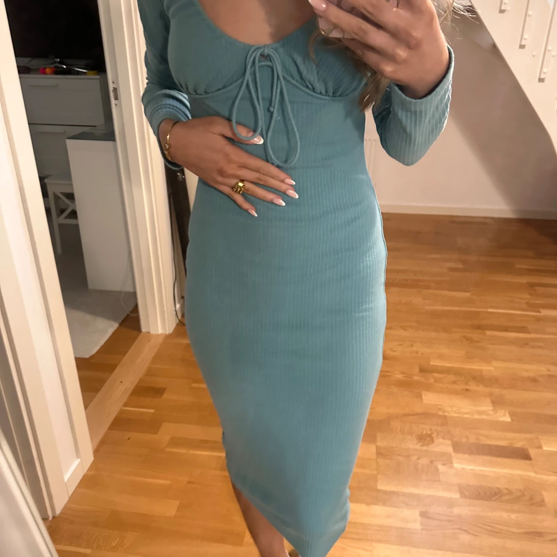 Midsguided klänning - 92