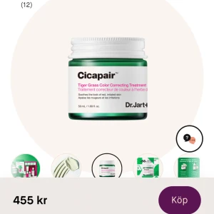 Hudkräm - Säljer min 50ml dr jart color correcting cream, testad 3-4gånger (aldrig rört produkten med händerna) väldigt bra men använder inte, den ändrar färg så blir nästan som en bb cream