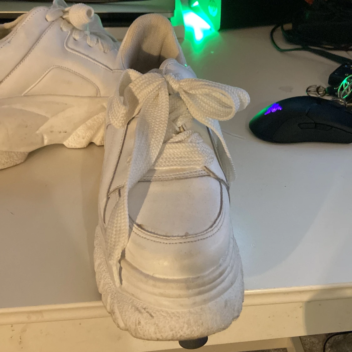 Vita plattform sneakers - 90