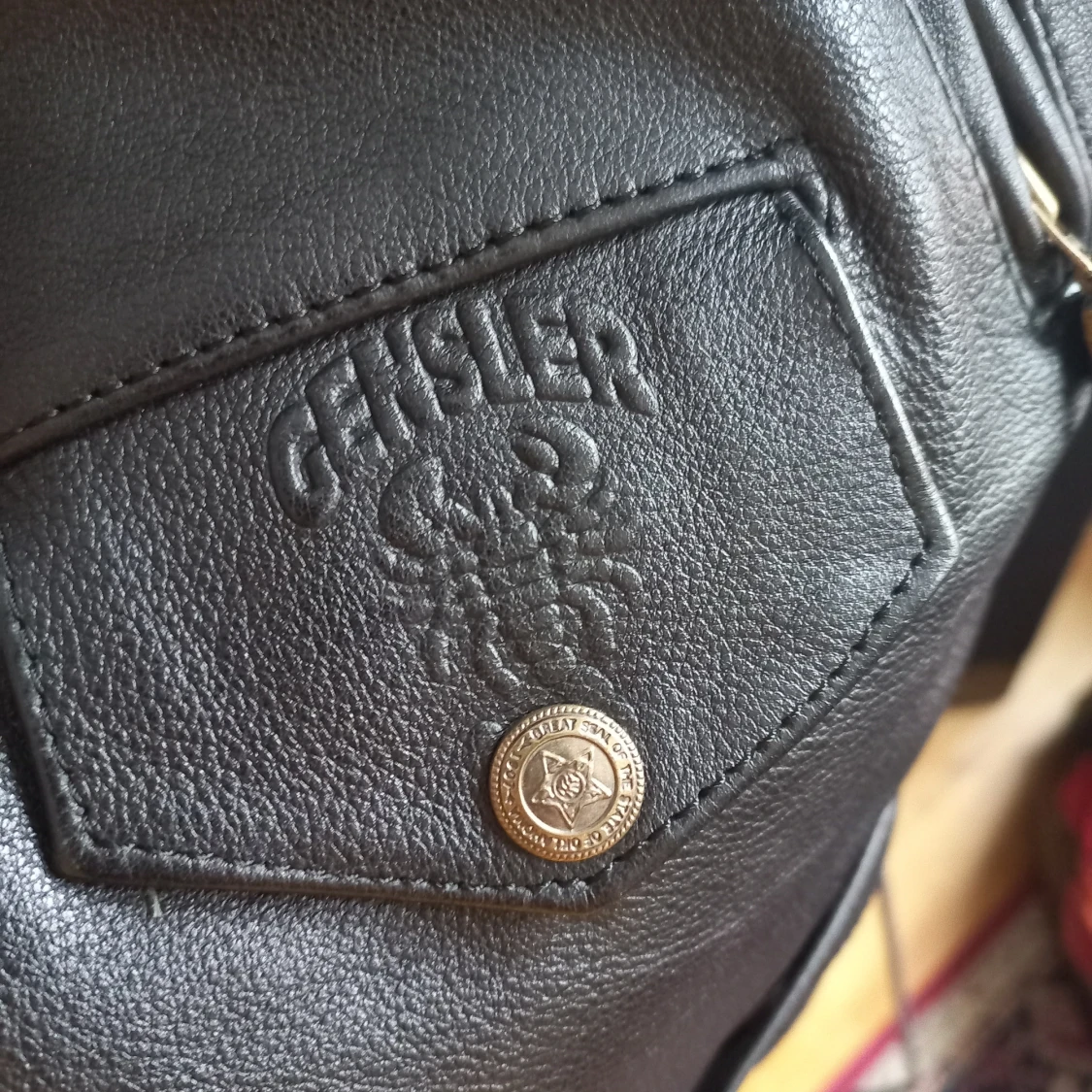 Vintage leather jacket  - 92