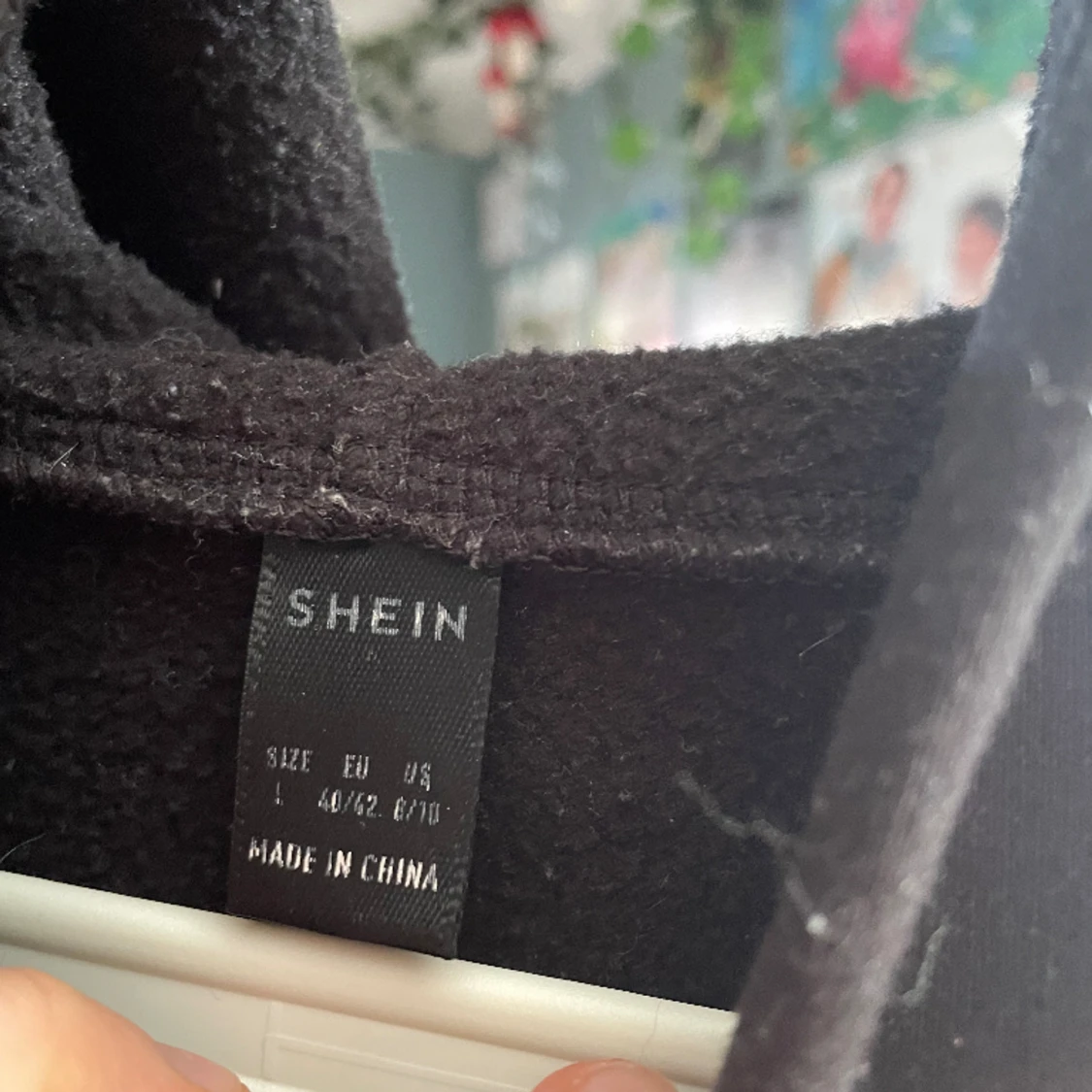 Svart zip up med rhinestones:) - 90