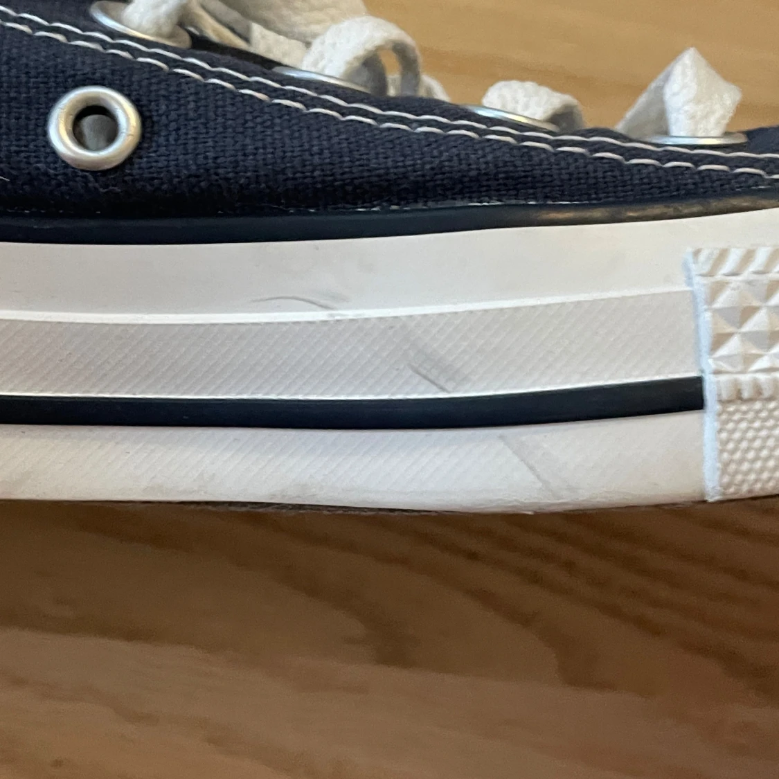 Nya marinblå converse skor - 93