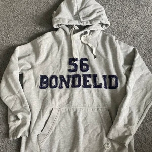 HOODIE - grå hoodie!