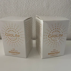 Ljus från partylite - Säljs tillsammans, ena är tänd en gång, hela ljuset lyser när de är tända