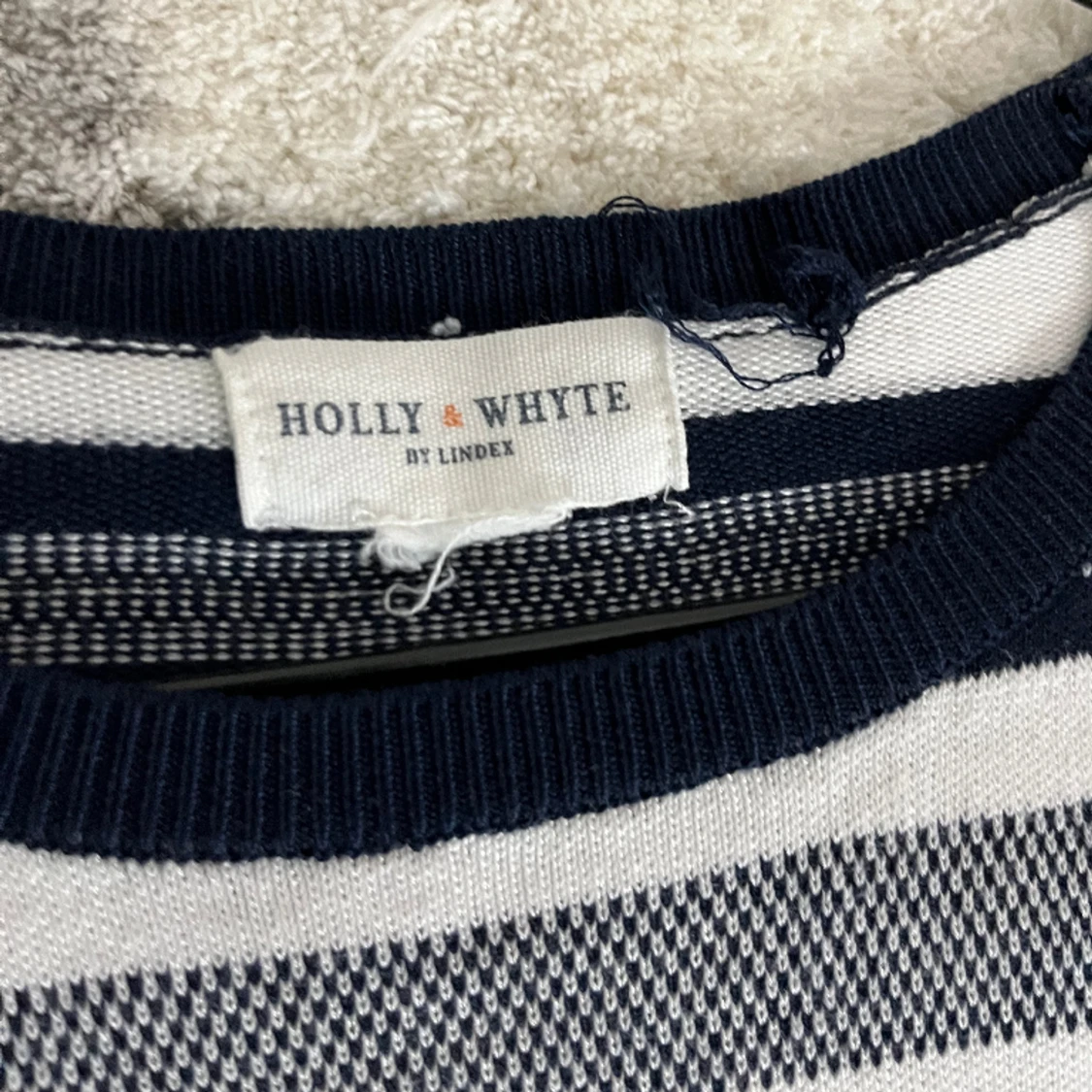 Stickad T-shirt - 90