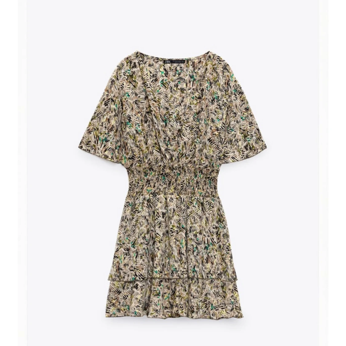 Mönstrad klänning Zara