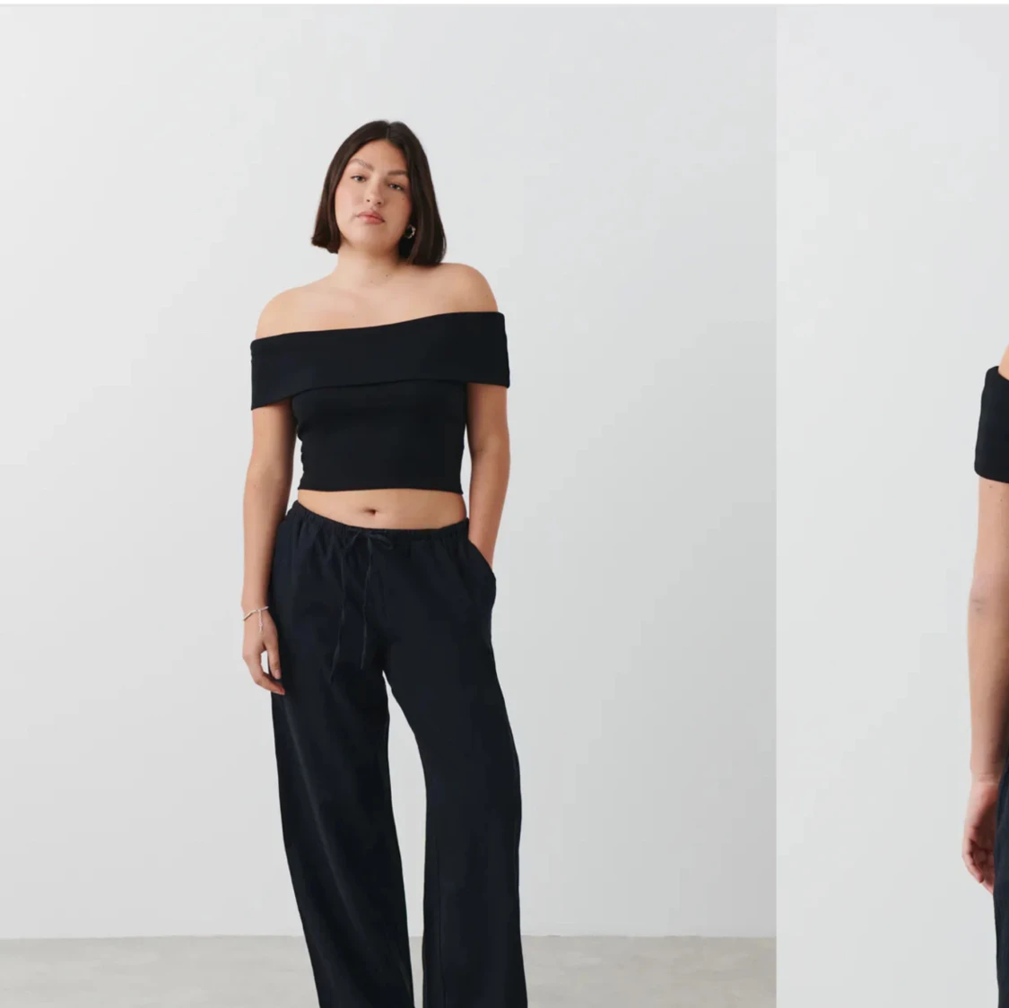 Off shoulder topp