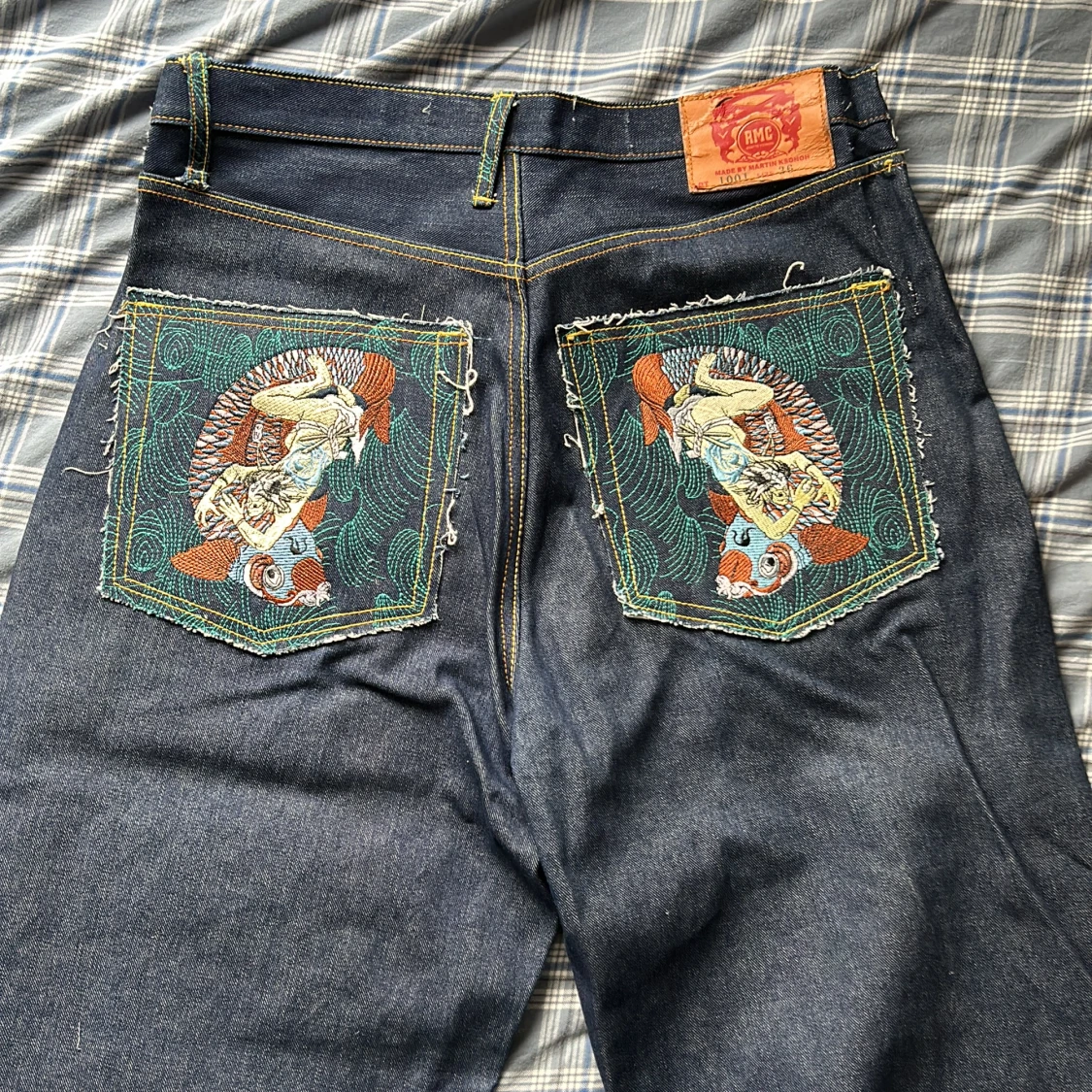 Baggie raw denim