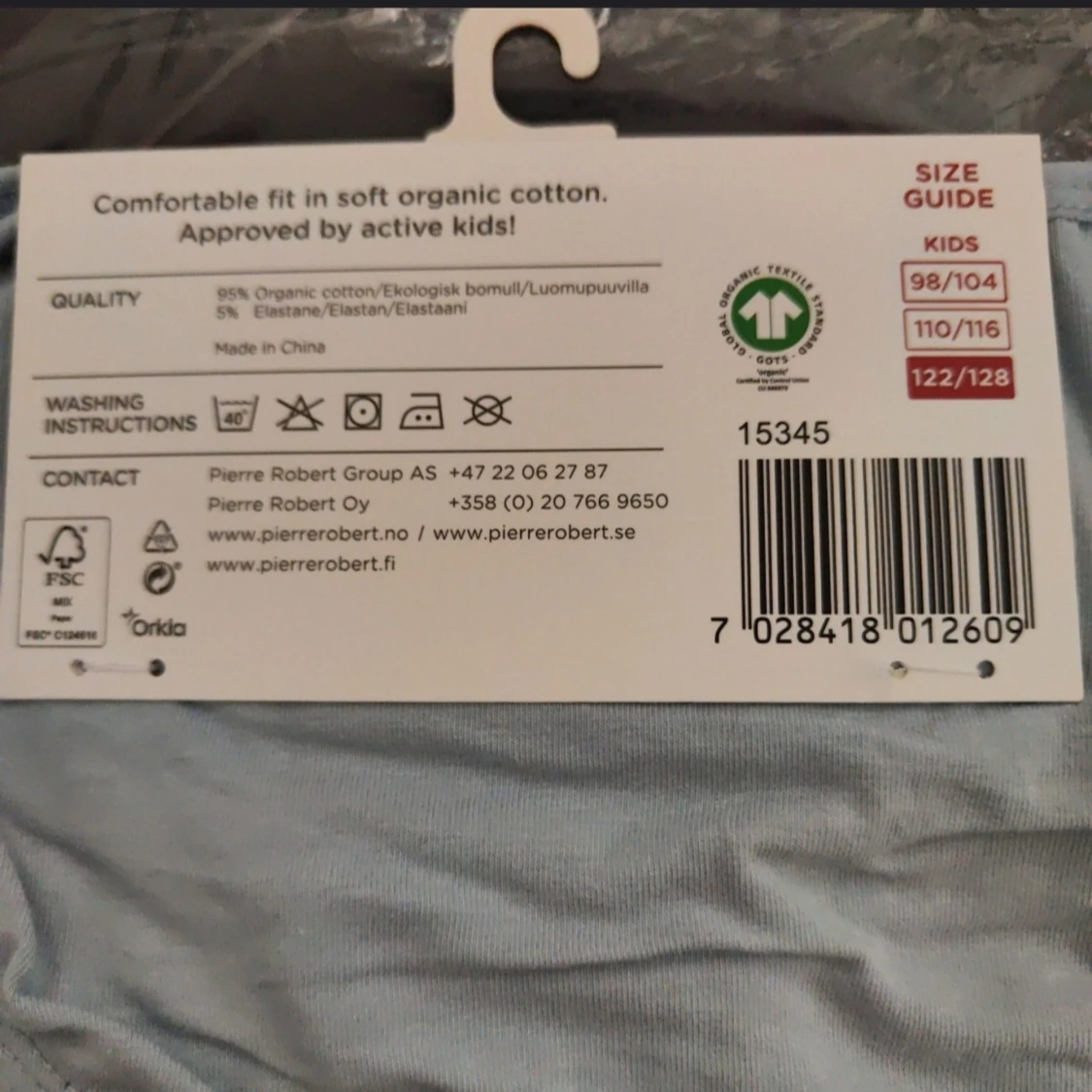 6 st nya trosor i storlek 122/128 - 91