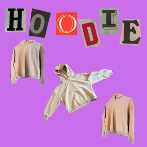 Beige hoodie - Aldrig använd väldigt bra skick, saknar snöre