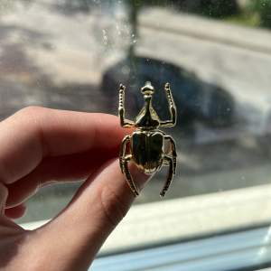 Justerbar beetle ring från IOAKU, köpt här på plick. Har förlorat lite av sin färg men det är inget man märker. Säljer då den tyvärr inte passar min stil längre. Nypris: 600kr