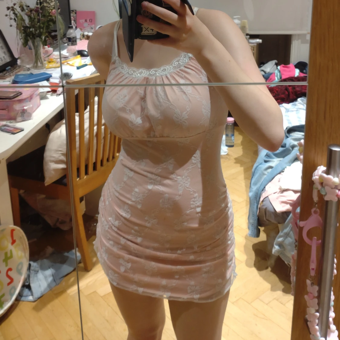 Supersöt kort klänning - 91