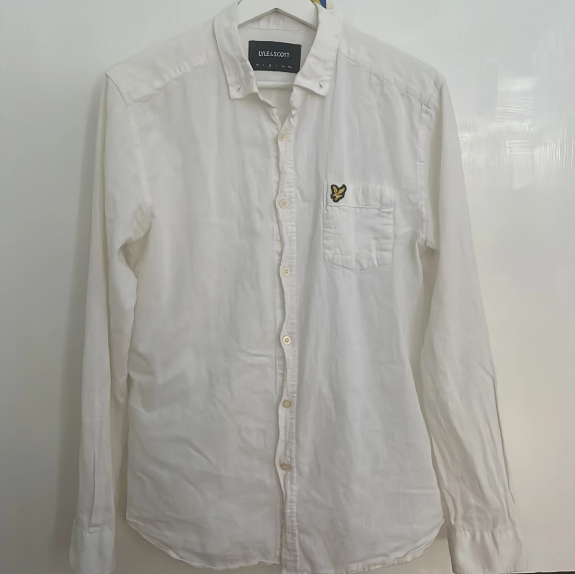 Lyle scott vitt skjorta 